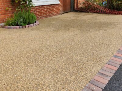 Resin bonded driveway installation Stratford