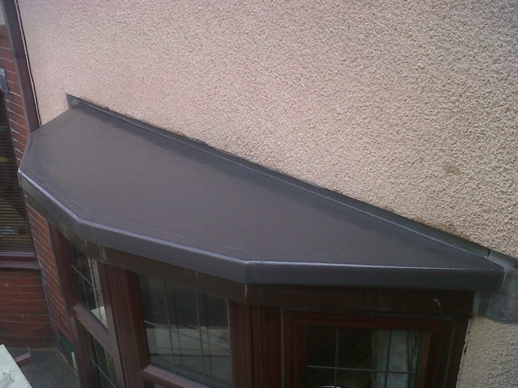 Bay window flat roof installation Stratford