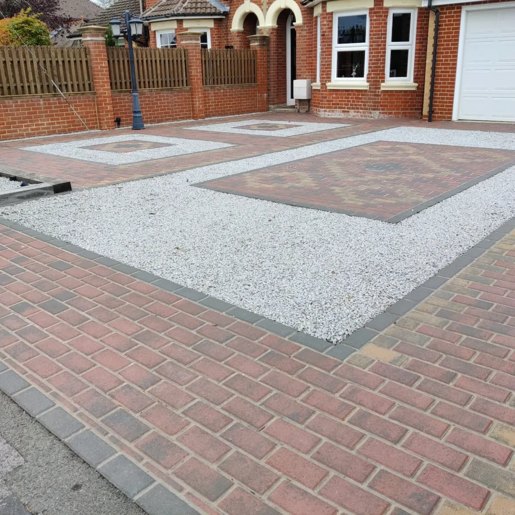 Gravel block driveway Gravel block driveway Stratford