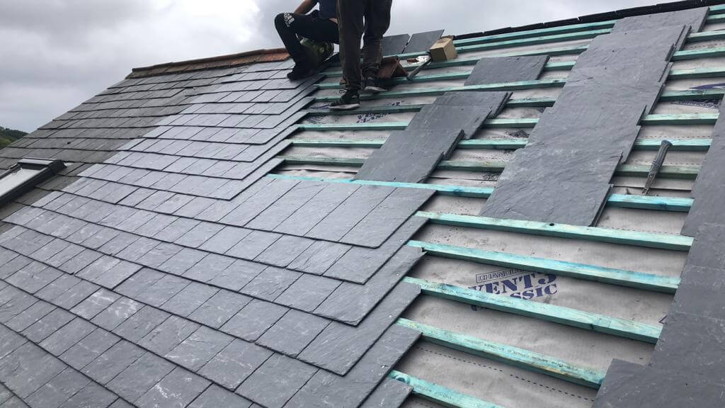 Slate roof tile replacement Slate roof tile replacement Stratford